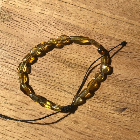 Red amber bracelet - Picture 2 of 3